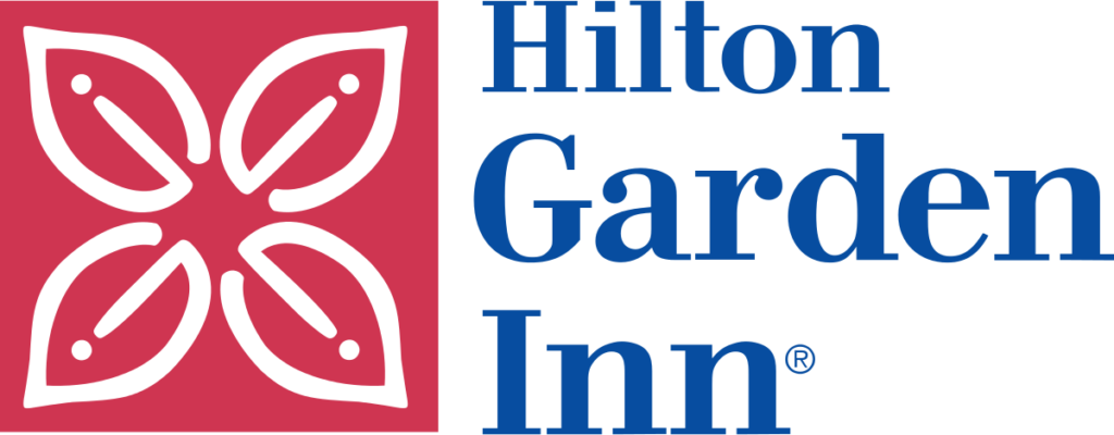 Hilton Garden Inn Logo • Solid Rock Basketball