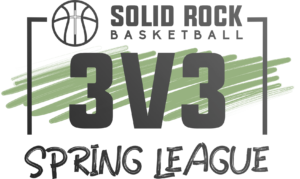 3v3 spring league logo